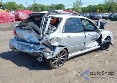 2004 Subaru Impreza Wrx z USA, uszkodzony, nr VIN JF1GG29644G801112